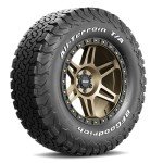BFGoodrich All Terrain T/A KO2 Radial Car Tire for Light Trucks, SUVs, and Crossovers, LT265/65R18/E 122/119R