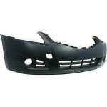 FitParts Compatible With Front Bumper Cover 2010-2012 Nissan Altima Sedan Base SL SR S Hybrid Sedan 10-12. New, Primed and Ready for Paint. With Fog Light Holes. NI1000268 62022ZX00H 2011