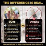 Urban Naturals Car Air Freshener Diffuser 1 Pack - Ocean Mist & Sea Salt Scent, 45+ Days Long Lasting Fragrance, Made in USA, Glass & Wood, Hanging Design + Vent Cip, Easy to Use