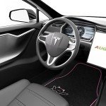 August Auto Universal Fit Cute Cat Carpet Car Floor Mats, Fit for Sedan, SUVs, Truck, Vans,Set of 4(Pink)