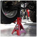 Jack Boss Jack Stands Low Profile 2 Ton(4000 LBs) Lifting Car Stand, Fit Use for Cars Automotive Small Vehicles, 2 Pack