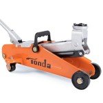 TONDA Floor Jack, 2 Ton (4,000 lb) Portable Hydraulic Car Lift Jack, Orange