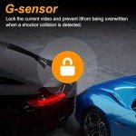 NLIEOPDA Dash Camera Front and Inside, 3.16inch Dash Cam 1080P, G Sensor HD Night Vision Loop Recording Wide Angle Car DVR (1)