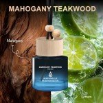 Car Air Freshener Hanging 2 Pack Air Fresheners Diffuser - Mahogany Teakwood Fragrance Oil Air Diffuser for Car, 45+ days Long Lasting Fragrance, Two 0.27 FL OZ/8ML Made in USA