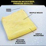 Meguiar's Water Magnet Microfiber Drying Towel, Premium Car Wash Microfiber Towel That’s Super Plush, Water Absorbent & Scratch-Free Big Microfiber Towels for Cars, 1 Pack