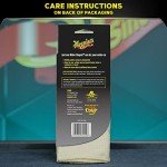 Meguiar's Water Magnet Microfiber Drying Towel, Premium Car Wash Microfiber Towel That’s Super Plush, Water Absorbent & Scratch-Free Big Microfiber Towels for Cars, 1 Pack