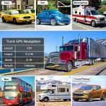 OHREX GPS Navigator for Car, Truck GPS Commercial Drivers 2025, Trucker GPS of Semi Turck, Lifetime Free Maps Updates, with 7 inch Touch Screen, Spoken Driver Alerts