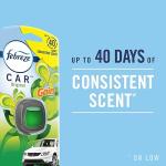 Febreze Car Air Freshener Vent Clip Old Spice Fiji Scent, .07 oz. Car Vent Clip, Pack of 4