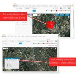Vyncs - GPS Tracker for Vehicles, [No Monthly Fee], 4G LTE, Vehicle Location, Trip History, Driving Alerts, GeoFence, Fuel Economy, OBD Fault Codes, USA-Developed, Family or Fleets
