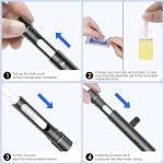 Car Air Freshener, RoyAroma Car Diffuser Vent Clips Set with 10 Bags Different Scents Essential Oil Stick (2 Sticks Each) and 8 Unscented Refill Sticks for Women Men Automotive Fragrance Decoration