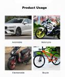 UHAD 4 PCS Prank Tire Valve Stem Caps Funny Airtight Dust Proof Covers Anti-Rust Valve Stem Cover, Car Wheel Tire Exterior Accessories for Cars, SUV, Bike, Trucks, Motorcycles (Black)
