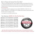 Moonet PVC Leather Spare Tire Cover - Universal Fit