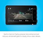 Garmin Dash Cam™ X110, Compact 1080p HD Dash Cam with a 140-degree Field of View, Built in Clarity™ Polarizer, Voice Controlled, GPS, 2.4” Display, Automatic Recording