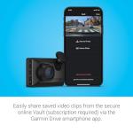 Garmin Dash Cam™ X110, Compact 1080p HD Dash Cam with a 140-degree Field of View, Built in Clarity™ Polarizer, Voice Controlled, GPS, 2.4” Display, Automatic Recording