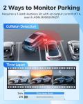 Azdome M200 Mini Dash Cam WiFi Dashcam, 1080P Front Dash Camera for Cars, Hidden Car Camera with 24H Parking Mode G-Sensor Night Vision, AZDOME APP, Loop Recording, Support 128GB Max, Easy to Install
