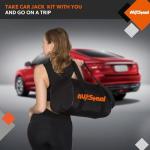 AV Steel Scissor Jack for Car 2 Ton (4409 lbs) Heavy-Duty Car Jack Kit, Universal Tire Tool Kit - Portable Lift Jack with Ratcheting Handle and L-Wrench for Auto SUV MPV