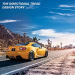 BFGoodrich G-Force Comp-2 A/S Plus All-Season Radial Car Tire for Ultra-High Performance, 275/40ZR18 99W