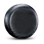 Spare Tire Cover Fit for Your SUV, Jeep, RV, Trailer, Truck, Waterproof Dust-Proof PVC Leather Tire Covers (14 inch for Diameter 23.62” - 27.16”)