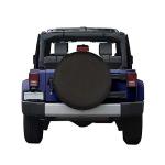 Spare Tire Cover Fit for Your SUV, Jeep, RV, Trailer, Truck, Waterproof Dust-Proof PVC Leather Tire Covers (14 inch for Diameter 23.62” - 27.16”)