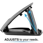 GPS Dash Mount [Matte Black Dock] for Garmin Nuvi Drive Dezl Drivesmart, Tomtom, Magellan Roadmate, Rand McNally, Navman, Cell Phone - Car Adhesive Non-Slip Dashboard Replacement Holder for Satnav