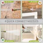 Pressure Washer 4800PSI-MAX-2.6GPH Power Washer with 4 Quick Connect Nozzles, High Pressure Cleaning Machine with Foam Cannon for Cars/Fences/Driveways/Home Cleaning