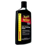 Meguiar's M205 Mirror Glaze Ultra Finishing Polish, Easy-to-Use Formula for Impeccable Shine, Multiple Ways to Apply Mirror Glaze, Removes Defects and Swirls for a High Gloss, 8 Oz Container