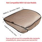 Auto Newer Breathable Universal Four Seasons Car Seat Covers，Luxury Car Seat Cushion ，Protectors for Front Seat Bottoms,Compatible with 95% Vehicles， Fit for Cars Truck SUV (Gold Beige,1PCS)