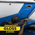 Meguiar's M4965 Marine/RV Fiberglass Restoration System, 3-Piece Marine Fiberglass Repair Kit Featuring Oxidation Remover for Boat Care Plus Boat Polish and Wax