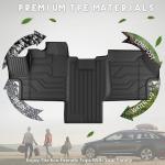 KARPAL Floor Mats for Ram Promaster 2018-2025 1500/2500/3500 (Not Fit for EV & Ram Promaster City), TPE All-Weather Floor Liners Front Row Car Mats, Ram Accessories