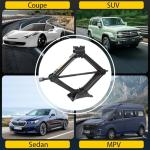 KOERZORE Scissor Lift Jack, 4400 lbs Capacity, Heavy Duty Car Jack for SUV, Sedan, Coupe, Emergency Tire Changes