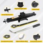 KOERZORE Scissor Lift Jack, 4400 lbs Capacity, Heavy Duty Car Jack for SUV, Sedan, Coupe, Emergency Tire Changes