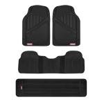 Motor Trend Odorless Rubber Floor Mats for Cars