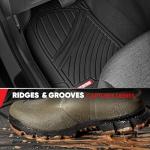 Motor Trend Odorless Rubber Floor Mats for Cars