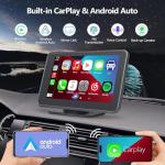 Wireless Car Stereo with Apple CarPlay & Android Auto