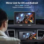 Wireless Car Stereo with Apple CarPlay & Android Auto