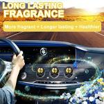 FRAIRSH Car Air Fresheners Vent Clips 6 ct, Fall Scent, Long Lasting Up to 180 Days, Car Odor Eliminator