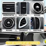 FRAIRSH Car Air Fresheners Vent Clips 6 ct, Fall Scent, Long Lasting Up to 180 Days, Car Odor Eliminator