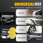 2 Packs Titanium Ceramic Wax Cream for Cars,Advanced 2025 Car Coating & Polishing Wax,Strong Protection & Long-Lasting Shine,Waterless Ceramic Spray Wax,Safe for All Paint,Includes Microfiber Sponge