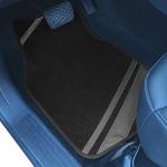 FH Group Car Floor Mats - Carpet Floor Mats for Cars, Universal Fit Automotive Floor Mats, All Purpose Car Floor Mats, Carpet Protector Mat for Most Sedan, SUV, Truck Floor Mats Gray