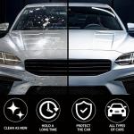 2 Packs Titanium Ceramic Wax Cream for Cars,Advanced 2025 Car Coating & Polishing Wax,Strong Protection & Long-Lasting Shine,Waterless Ceramic Spray Wax,Safe for All Paint,Includes Microfiber Sponge