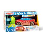 Melissa & Doug Spray & Shine Car Wash Color-Changing Water Toy Play Set Boys and Girls 3+