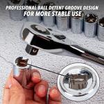 CARTMAN 205-Piece Ratchet Wrench Tool Set