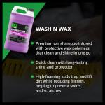 3D Wash N Wax Soap - pH Balanced, Scratch Free