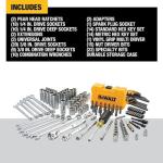 DEWALT 142-Piece Mechanics Tool and Socket Set
