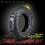 4 FREE COUNTRY Trailer Tires ST205/75R15 Set