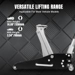 Low Profile Aluminum and Steel Racing Floor Jack