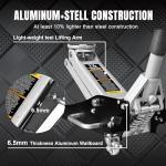 Low Profile Aluminum and Steel Racing Floor Jack