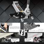 Low Profile Aluminum and Steel Racing Floor Jack
