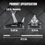 Low Profile Aluminum and Steel Racing Floor Jack