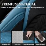 Breathable Leather Car Seat Covers - Universal Fit